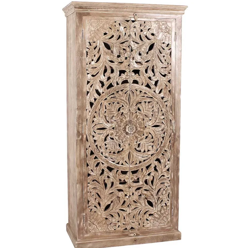 Wohnen Set Flurmöbel im Ethno Stil - Runiasa (vierteilig)