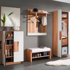 Set Flurmöbel in Weiß Kernbuche - Mandrey (fünfteilig)^Wohnen New