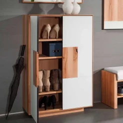 Set Flurmöbel in Weiß Kernbuche - Mandrey (fünfteilig)^Wohnen New