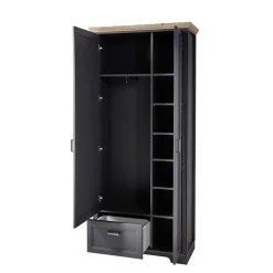 Set Garderoben Einrichtung in Grau - Thumbs (dreiteilig)^Wohnen Discount