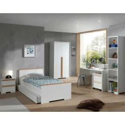 Set Jugendmöbel in Weiß - Eldrus (sechsteilig)^Wohnen Discount