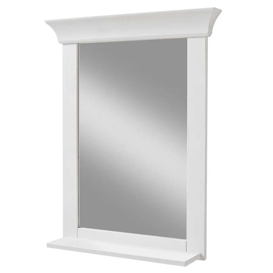 Wohnen Set Landhaus Badmöbel aus Holz - Satumare (dreiteilig)