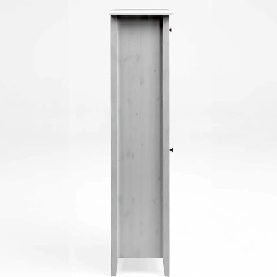 Wohnen Set Landhaus Badmöbel aus Holz - Satumare (dreiteilig)