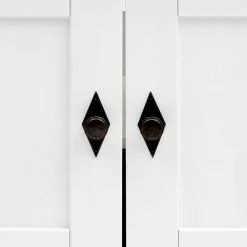 Wohnen Set Landhaus Badmöbel aus Holz - Satumare (dreiteilig)