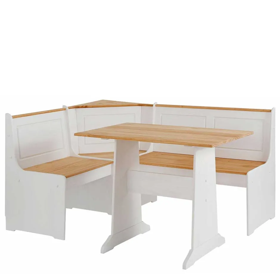 Set Landhaus Eckbank & Tisch - Lilien (zweiteilig)^Wohnen Clearance