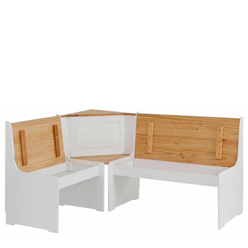 Set Landhaus Eckbank & Tisch - Lilien (zweiteilig)^Wohnen Clearance