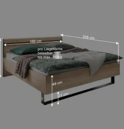 Set Loft Schlafzimmer Einrichtung - Licruva (vierteilig)^Wohnen Clearance