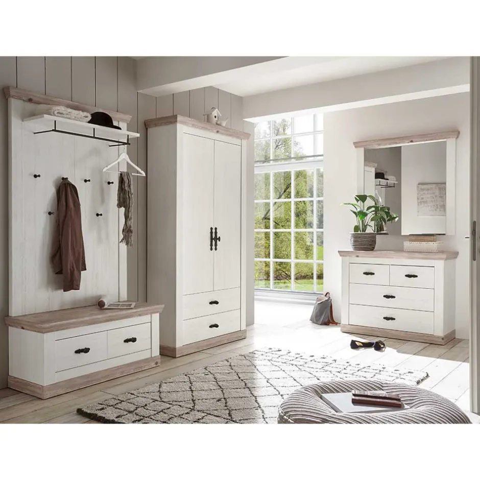 Set Möbel für Diele komplett - Nedita (fünfteilig)^Wohnen Hot