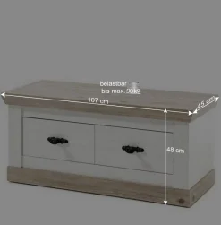 Set Möbel für Diele komplett - Nedita (fünfteilig)^Wohnen Hot