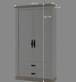 Set Möbel für Diele komplett - Nedita (fünfteilig)^Wohnen Hot