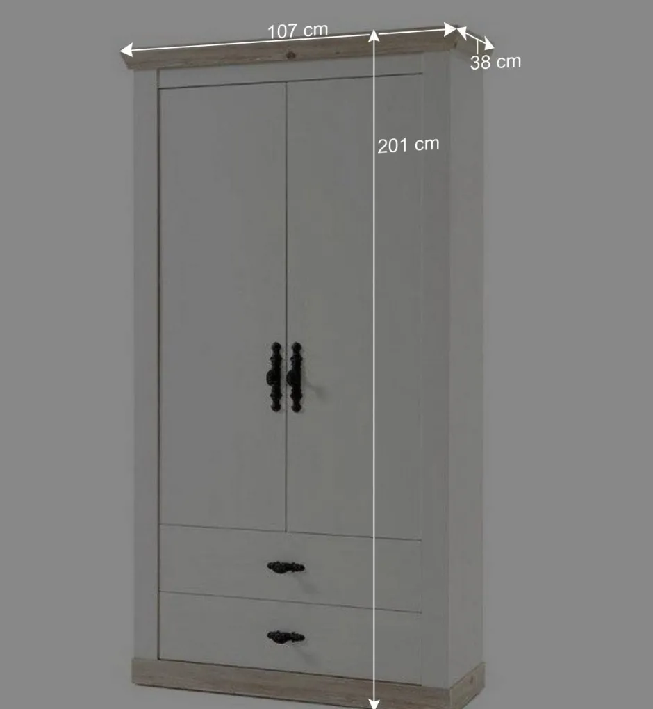 Set Möbel für Diele komplett - Nedita (fünfteilig)^Wohnen Hot