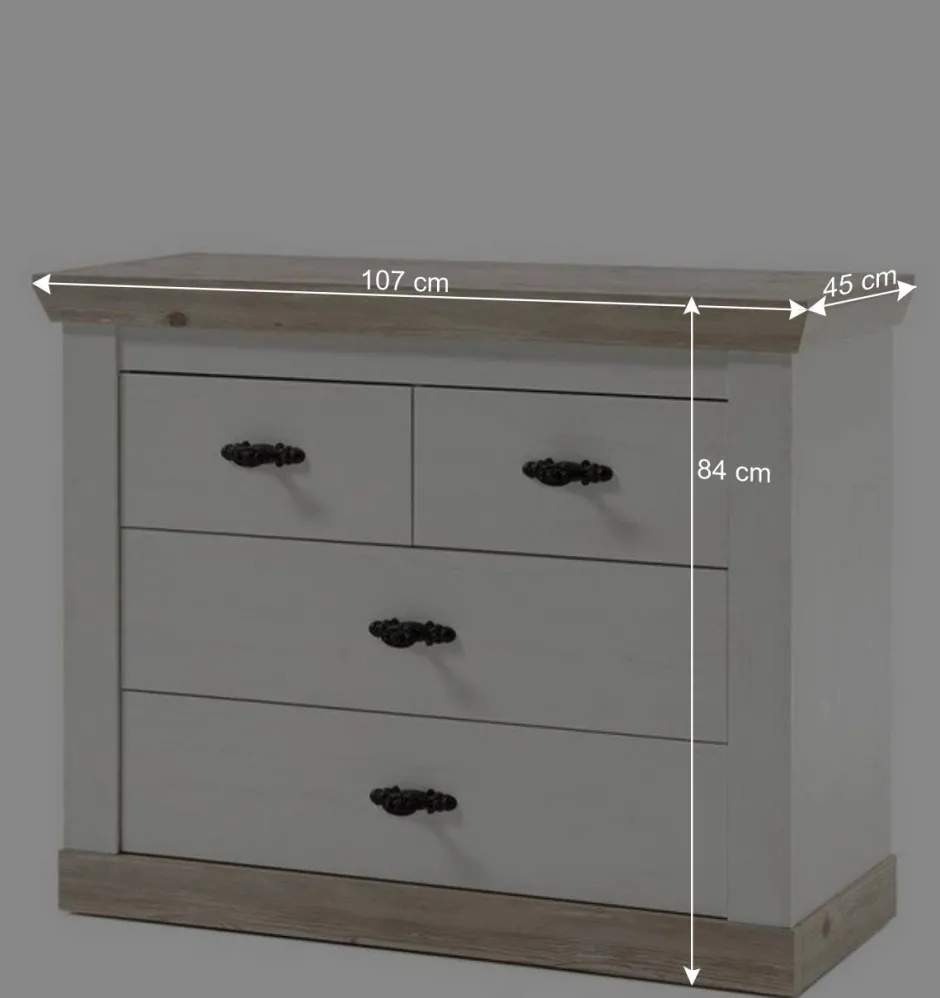 Set Möbel für Diele komplett - Nedita (fünfteilig)^Wohnen Hot