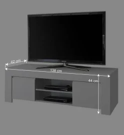 Wohnen Set TV Lowboard & Regal & Sideboard - Mikes (dreiteilig)