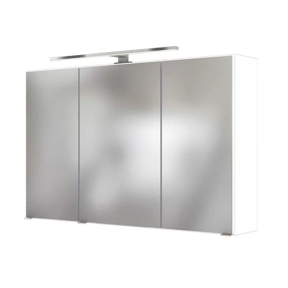 Wohnen Set Waschkonsole und Spiegelschrank - Misbonas (zweiteilig)