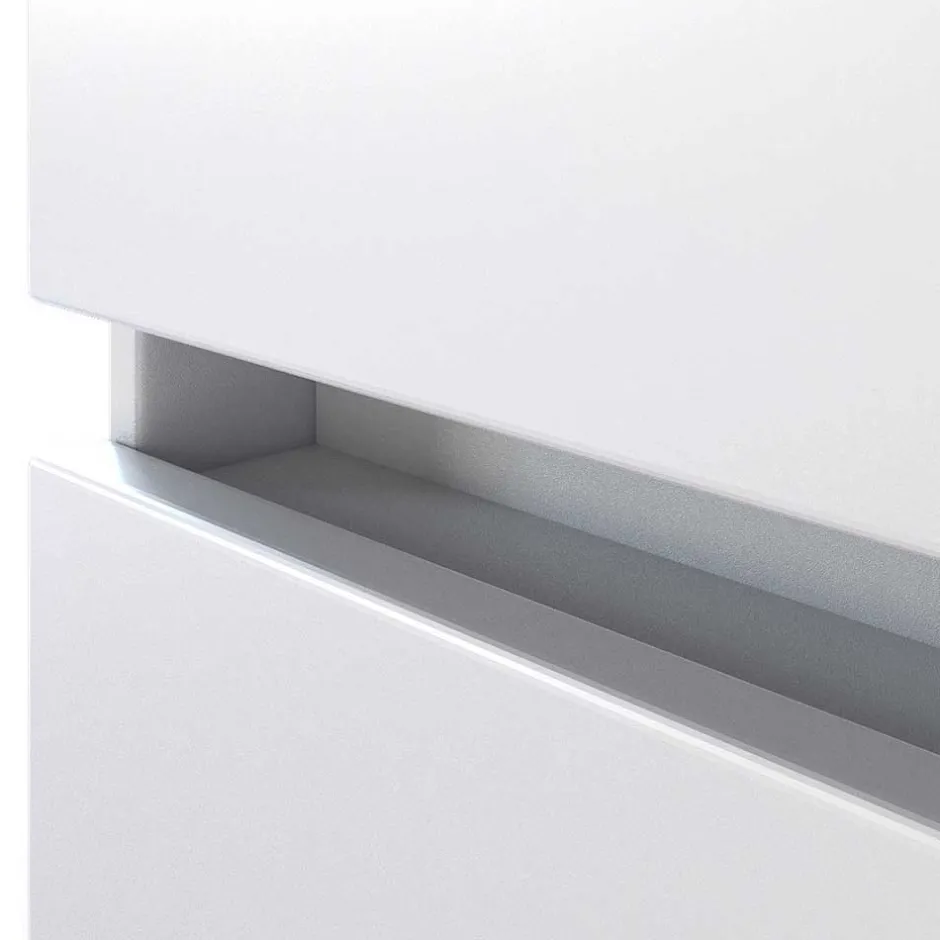 Wohnen Set Waschkonsole und Spiegelschrank - Misbonas (zweiteilig)