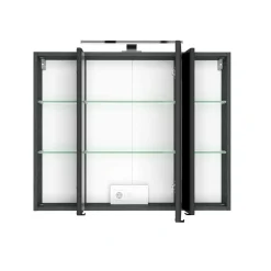 Set Waschplatz mit LED Spiegelschrank - Endely (zweiteilig)^Wohnen New