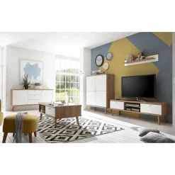 Set Wohnzimmer Möbel mit Sofatisch - Cablos I (fünfteilig)^Wohnen Online