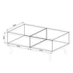 Set Wohnzimmer Möbel mit Sofatisch - Cablos I (fünfteilig)^Wohnen Online