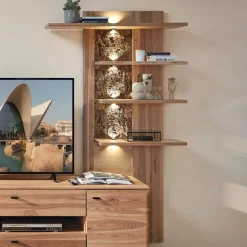 Wohnen Set Wohnzimmermöbel Wohnwand - Cassna (dreiteilig)