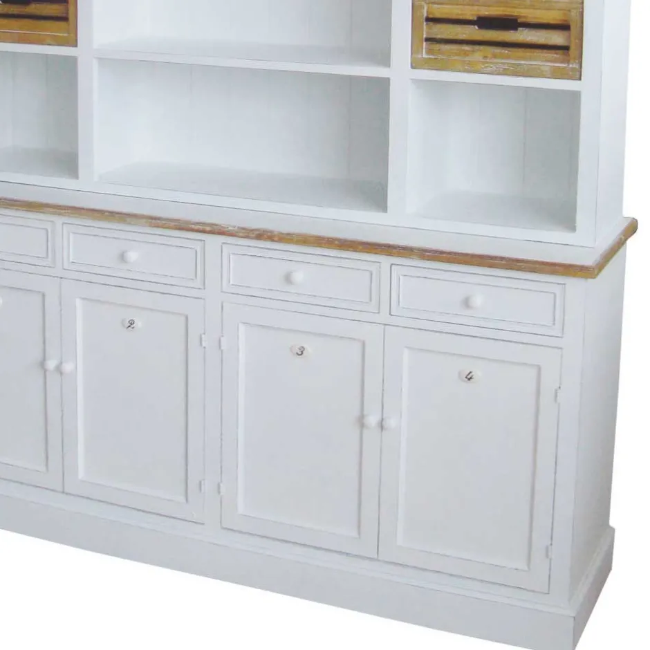 Shabby Buffetschrank Calavon in Weiß^Wohnen Discount