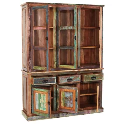 Wohnen Shabby Chic Buffetschrank in Braun Bunt - Jamaica