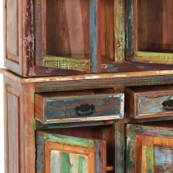 Wohnen Shabby Chic Buffetschrank in Braun Bunt - Jamaica