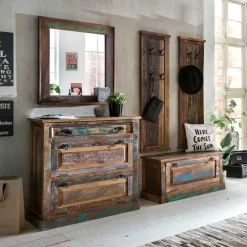 Shabby Chic Dielenmöbel Set - Jamaica (fünfteilig)^Wohnen Sale