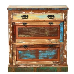 Shabby Chic Dielenmöbel Set - Jamaica (fünfteilig)^Wohnen Sale