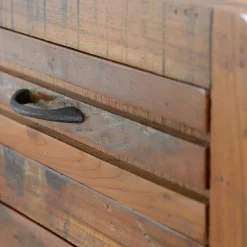 Shabby Chic Kombi-Kommode aus Recyclingholz - Tunar^Wohnen Clearance