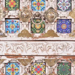 Shabby Chic Kommode in Antikweiß - Mirell^Wohnen Outlet