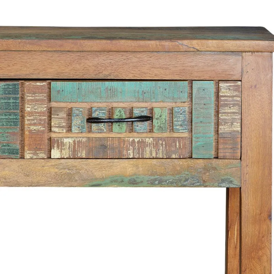 Shabby Chic Konsolentisch aus Recyclingholz - Tunar^Wohnen Clearance