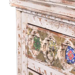 Shabby Chic Nachtkommode in Antikweiß - Mirell^Wohnen Clearance