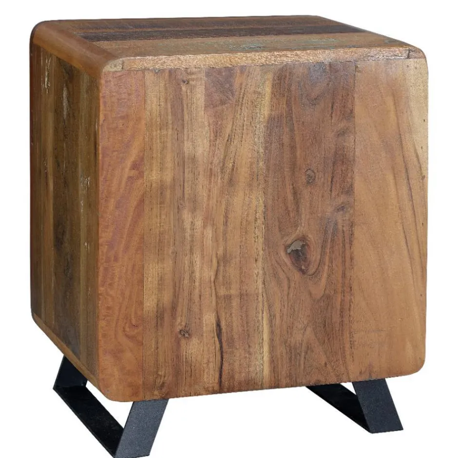 Shabby Chic Nachtkommode aus Recyclingholz - Tunar^Wohnen Hot