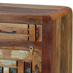 Shabby Chic Nachtkommode aus Recyclingholz - Tunar^Wohnen Hot