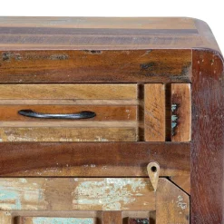 Shabby Chic Nachtkommode aus Recyclingholz - Tunar^Wohnen Hot