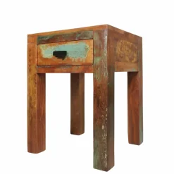 Wohnen Shabby Chic Nachttisch Dencig mit Schublade