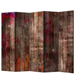 Shabby Chic Paravent in Bretterwand Optik - Nico^Wohnen Best