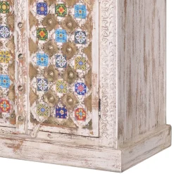 Wohnen Shabby Chic Schrank in Antikweiß - Mirell