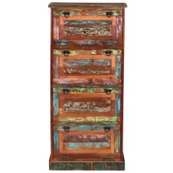 Shabby Chic Schuhschrank mit vier Klappen - Jamaica^Wohnen Sale