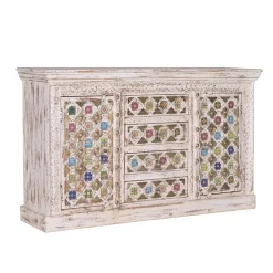 Wohnen Shabby Chic Sideboard in Antikweiß - Mirell