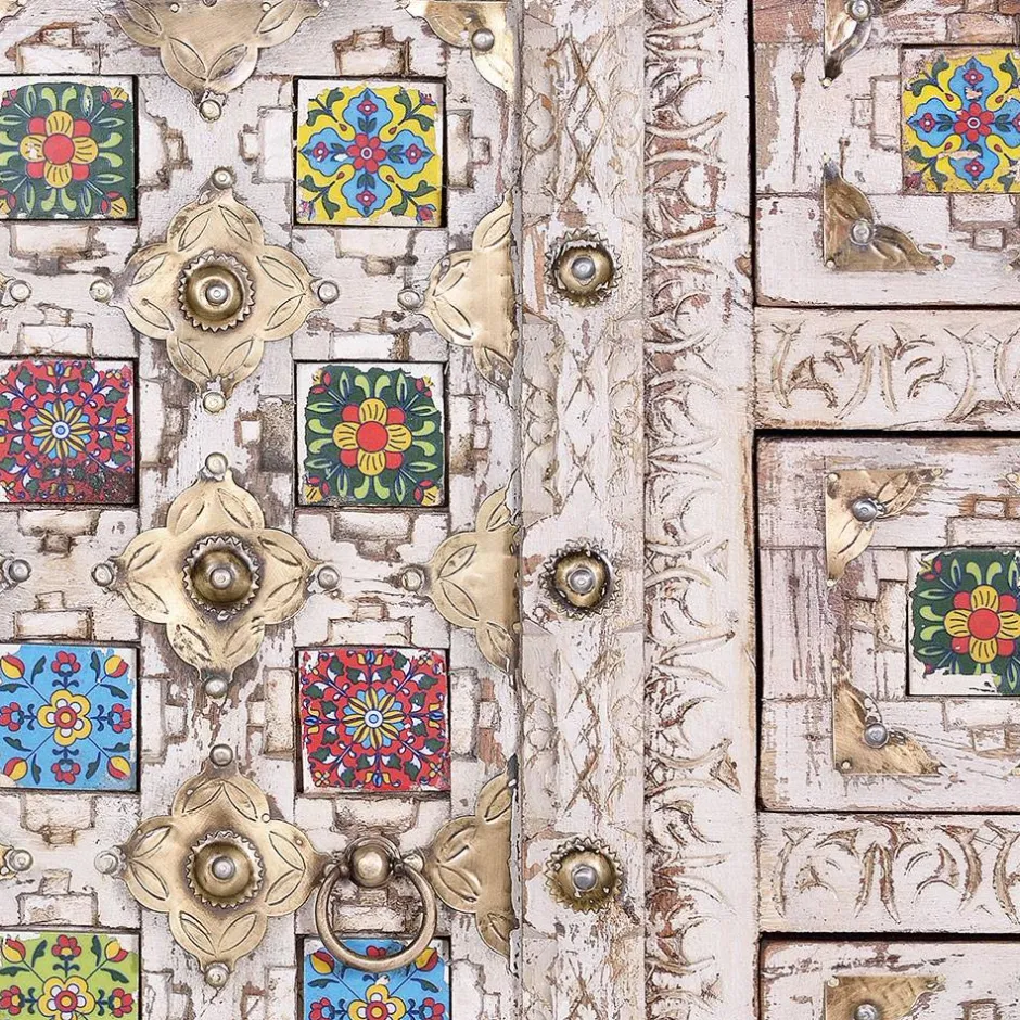 Wohnen Shabby Chic Sideboard in Antikweiß - Mirell