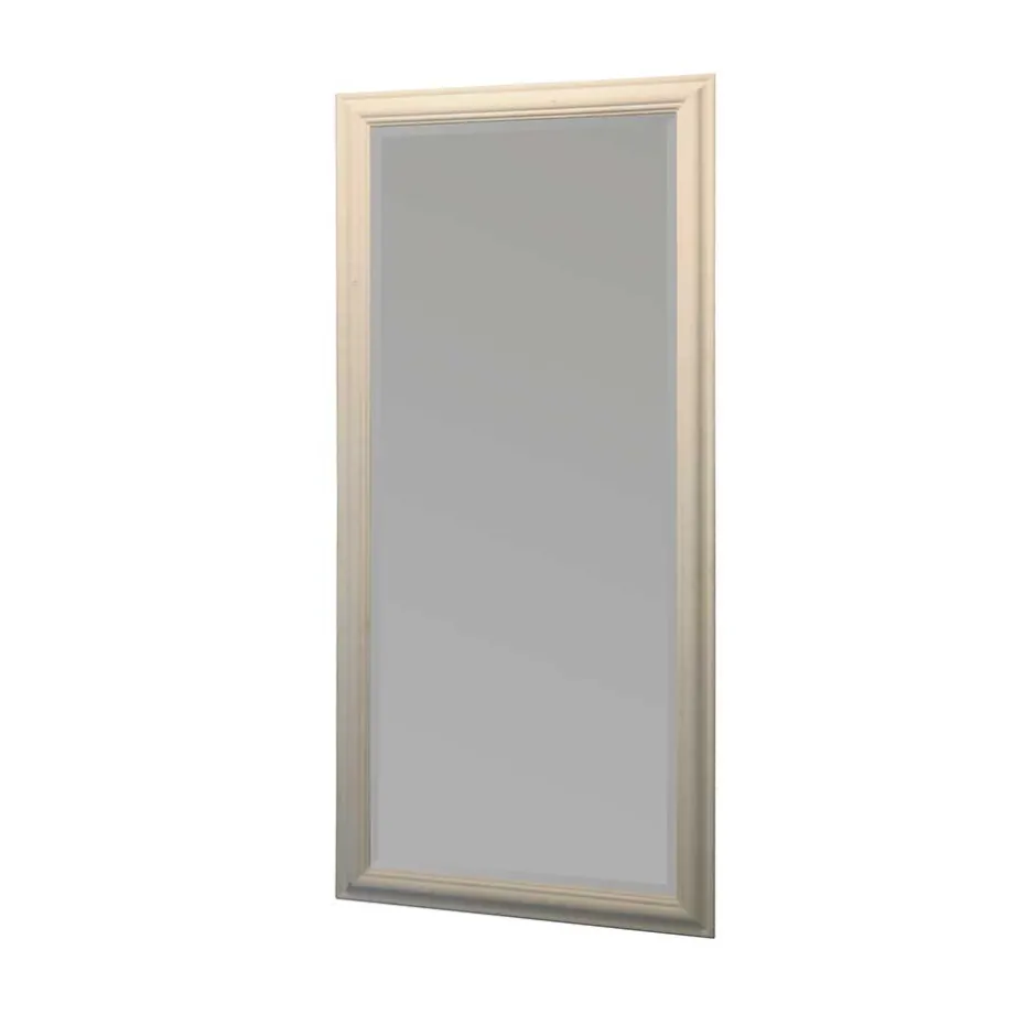 Wohnen Shabby Chic Spiegel Sally in Weiß