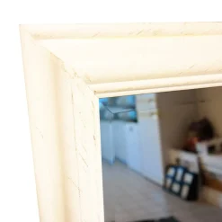 Wohnen Shabby Chic Spiegel Sally in Weiß