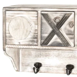 Shabby Chic Wandgarderobe mit fünf Schubladen - Amy^Wohnen Sale