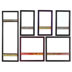 Shabby Chic Wandregale Set - Jamaica (sechsteilig)^Wohnen Clearance