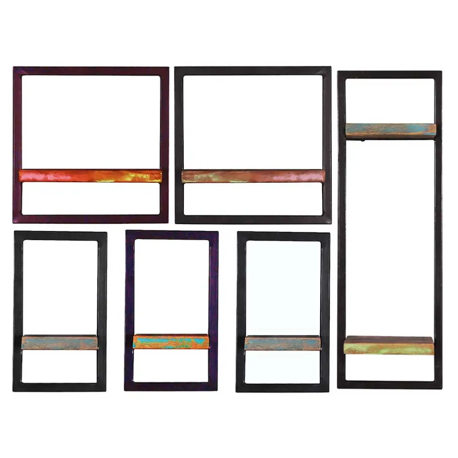 Shabby Chic Wandregale Set - Jamaica (sechsteilig)^Wohnen Clearance