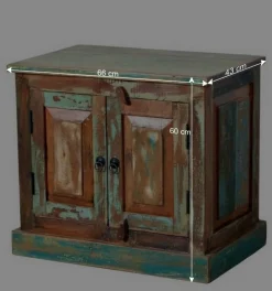 Shabby Chic Waschtisch & Spiegel - Jamaica (zweiteilig)^Wohnen Discount