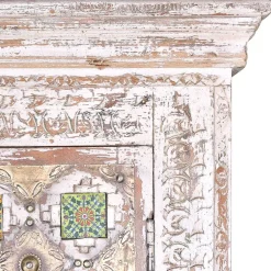 Shabby Chic Wohnzimmerschrank in Antikweiß - Mirell^Wohnen Clearance