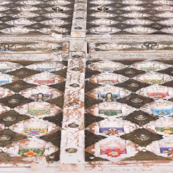 Shabby Chic Wohnzimmerschrank in Antikweiß - Mirell^Wohnen Clearance