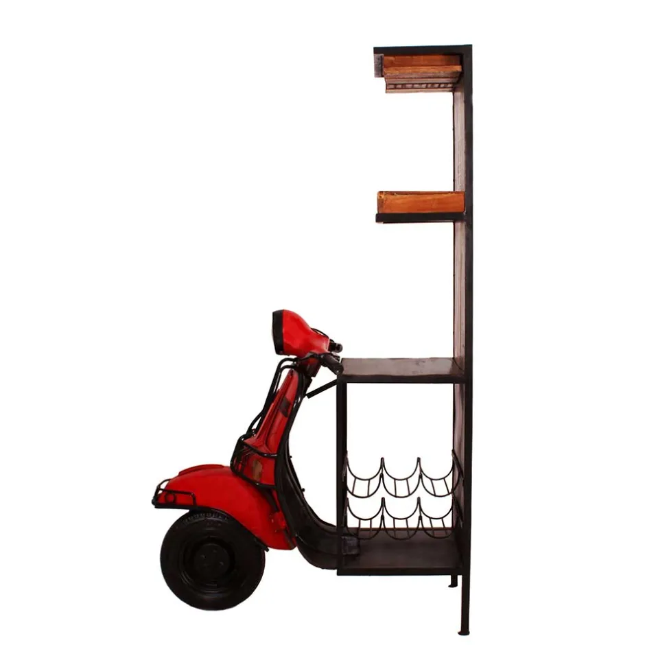 Wohnen Shabby Design Barschrank Roller Style - Pietra